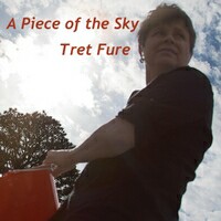 Tret Fure "A Piece Of The Sky" CD cover and website link.